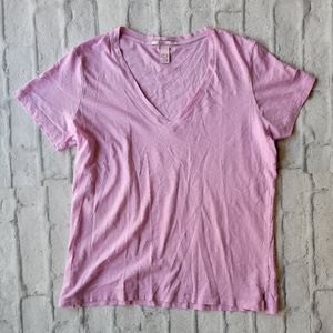 Victoria's Secret pj top with small heart size large